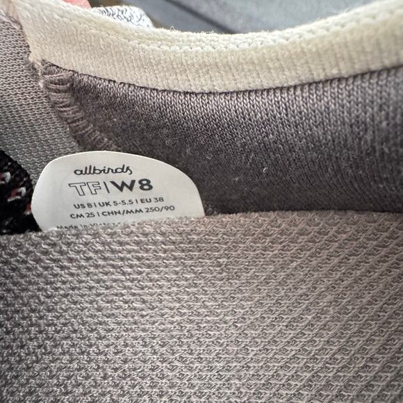 Allbirds Women's Tree Flyer 1 Sneakers Running Shoes Blizzard Sole Active Size 8 - Picture 10 of 10